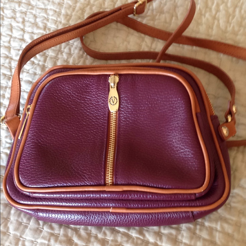 Valentina leather purse crossbody